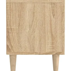 vidaXL - TV-meubel met deuren - Sonoma eiken - Hout -180x31.5x40 cm Clearance