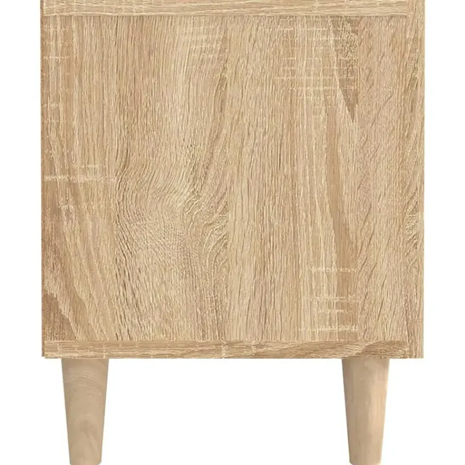 vidaXL - TV-meubel met deuren - Sonoma eiken - Hout -180x31.5x40 cm Clearance