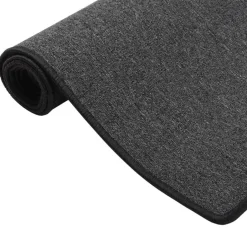 vidaXL - Vloerkleed - Antraciet - Polypropyleen - 80 x 250 cm Outlet