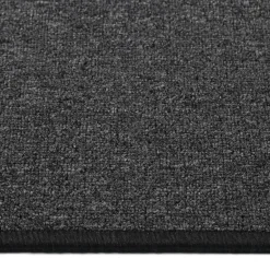 vidaXL - Vloerkleed - Antraciet - Polypropyleen - 50 x 300 cm Online
