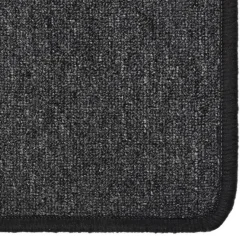 vidaXL - Vloerkleed - Antraciet - Polypropyleen - 50 x 100 cm Outlet