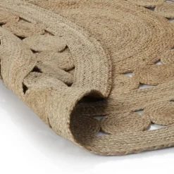 vidaXL - Vloerkleed - Beige - Jute - 210 cm Discount