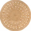 vidaXL - Vloerkleed - Beige - Jute - 180 cm Best
