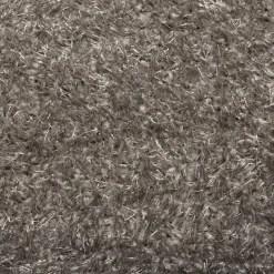 vidaXL - Vloerkleed - Grijs - Polyester - Ø 160 cm Discount