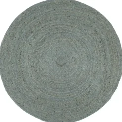 vidaXL - Vloerkleed - Groen - Jute Online