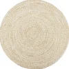 vidaXL - Vloerkleed - Wit - Jute Sale