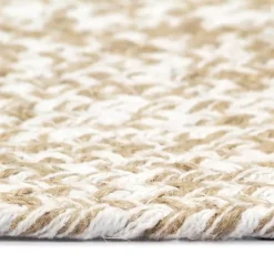 vidaXL - Vloerkleed - Wit - Jute Sale