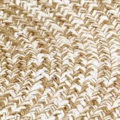 vidaXL - Vloerkleed - Wit - Jute Sale