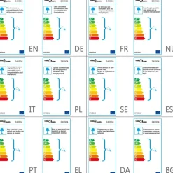 vidaXL - Vloerlamp - Wit - Chrome Sale
