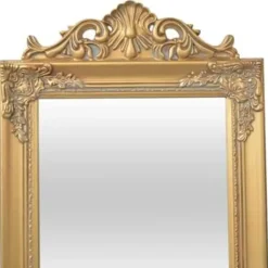 vidaXL - Vrijstaande Spiegel - Goud - Hout - 160 x 40 cm Best