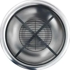 vidaXL - Vuurplaats - Zwart - Staal New