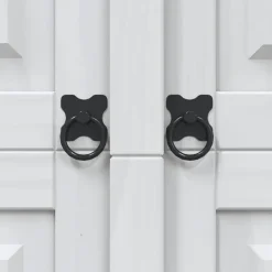 vidaXL - Wandkast - Wit - Grenenhout Outlet