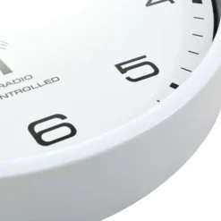 vidaXL - Wandklok - Wit - Polypropyleen Sale