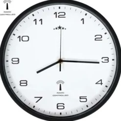 vidaXL - Wandklok - Wit - Polypropyleen