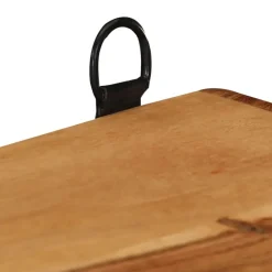 vidaXL - Wandkubus - Bruin - Hout New