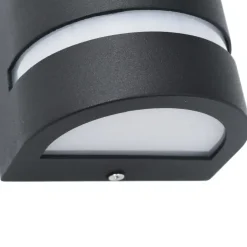 vidaXL - Wandlamp - Zwart - Aluminium - 75 x 95 x 150 mm - 2 stuks Best