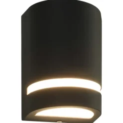 vidaXL - Wandlamp - Zwart - Aluminium - 75 x 95 x 150 mm - 2 stuks Best