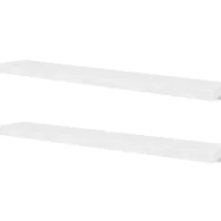vidaXL - Wandmeubel - Wit - MDF - 120 cm - 2 stuks Clearance