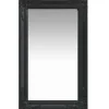 vidaXL - Wandspiegel - Zwart - Hout - 50 x 80 cm New