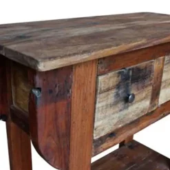 vidaXL - Wandtafel - Bruin - Hout Clearance