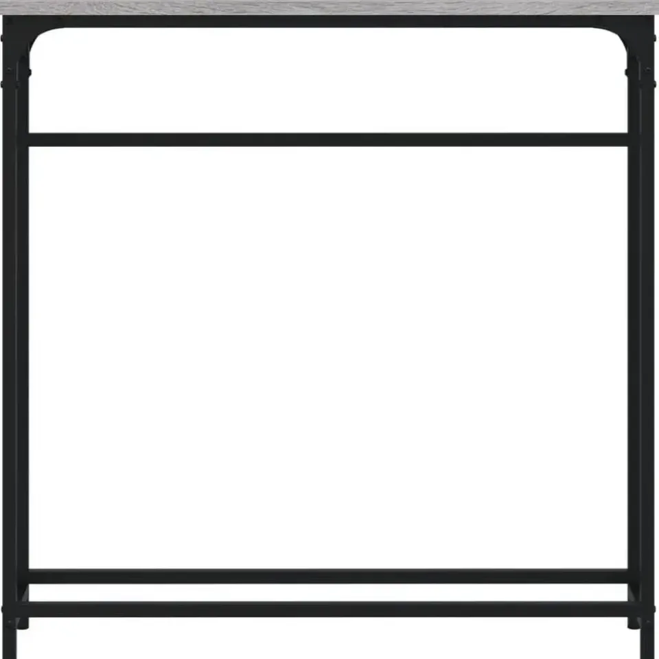 vidaXL - Wandtafel - Grijs sonoma eiken - Bewerkt hout - 75x19.5x75 cm Outlet