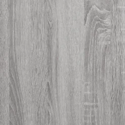 vidaXL - Wandtafel - Grijs sonoma eiken - Bewerkt hout - 75x19.5x75 cm Outlet