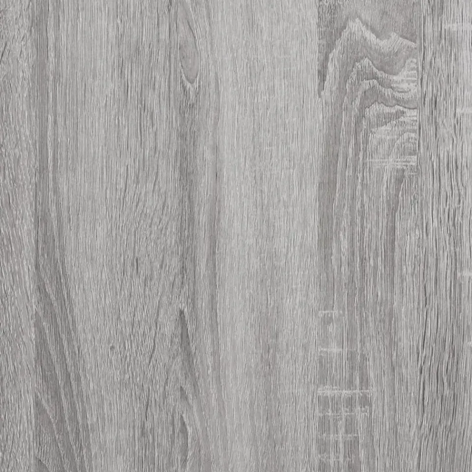vidaXL - Wandtafel - Grijs sonoma eiken - Bewerkt hout - 75x19.5x75 cm Outlet