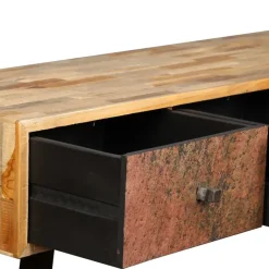 vidaXL - Wandtafel - Multikleur - Hout