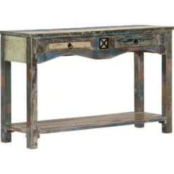 vidaXL - Wandtafel - Multikleur - Hout Sale