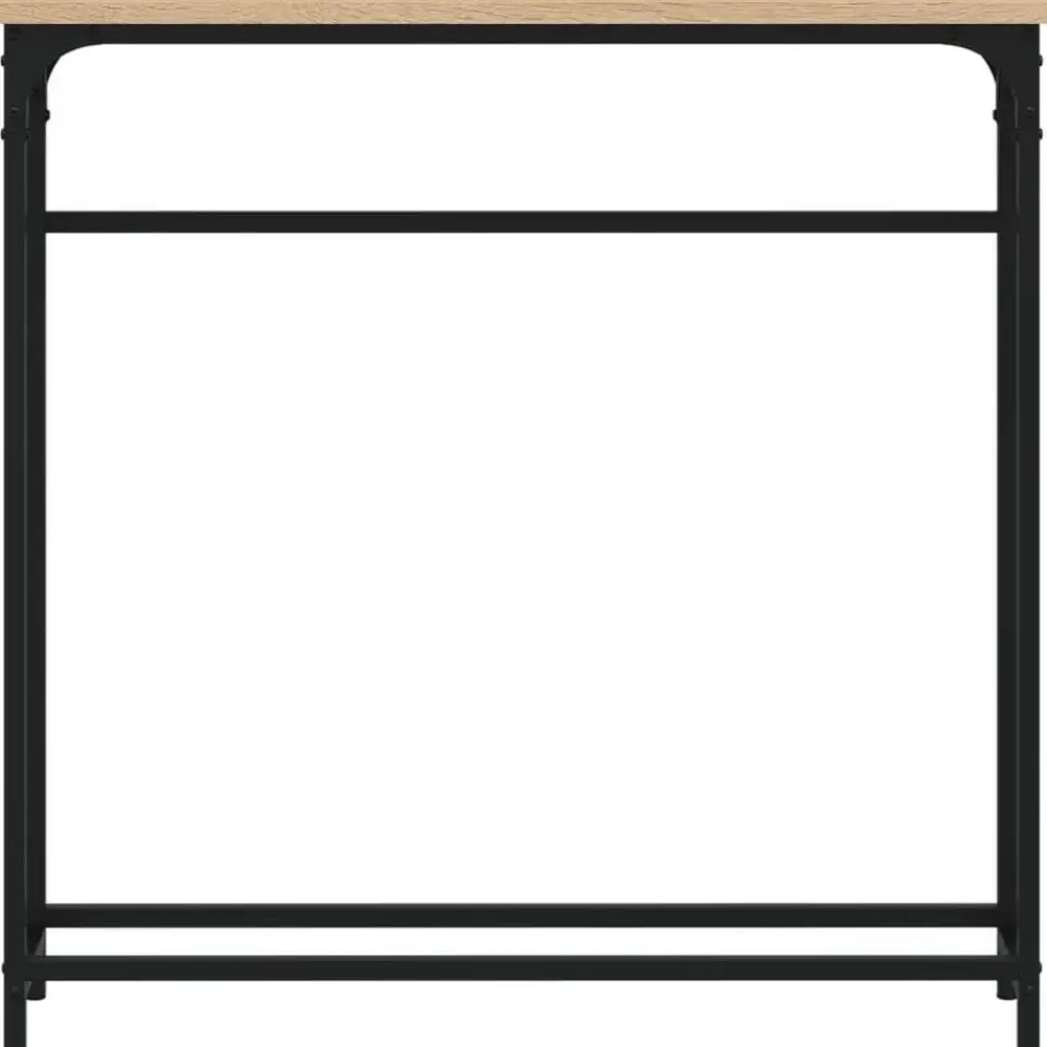 vidaXL - Wandtafel - Sonoma eiken - Bewerkt hout - 75x19.5x75 cm New