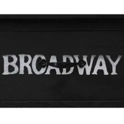 vidaXL - Wandtafel - Zwart - Hout Outlet