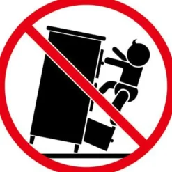 vidaXL - Wandtafel - Zwart - Hout Outlet