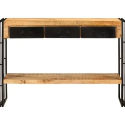 vidaXL - Wandtafel - Zwart - Hout Discount