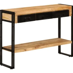 vidaXL - Wandtafel - Zwart - Hout Discount