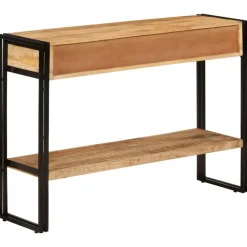 vidaXL - Wandtafel - Zwart - Hout Discount