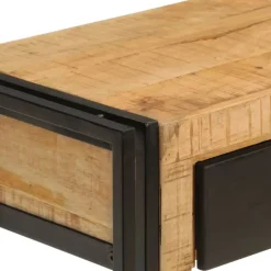 vidaXL - Wandtafel - Zwart - Hout Discount