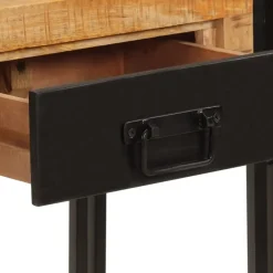 vidaXL - Wandtafel - Zwart - Hout Discount