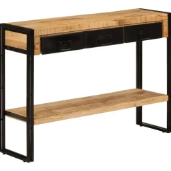 vidaXL - Wandtafel - Zwart - Hout Discount