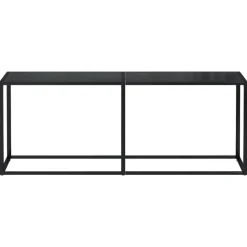 vidaXL - Wandtafel - Zwart - Glas Hot