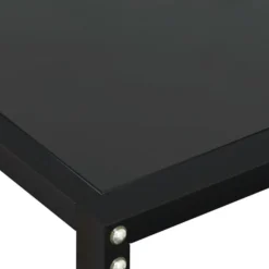 vidaXL - Wandtafel - Zwart - Glas Hot