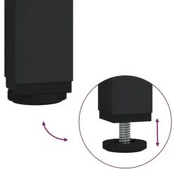 vidaXL - Wandtafel met 2 lades 2 schappen - Sonoma eiken - Hout - 100x25x75 cm Outlet