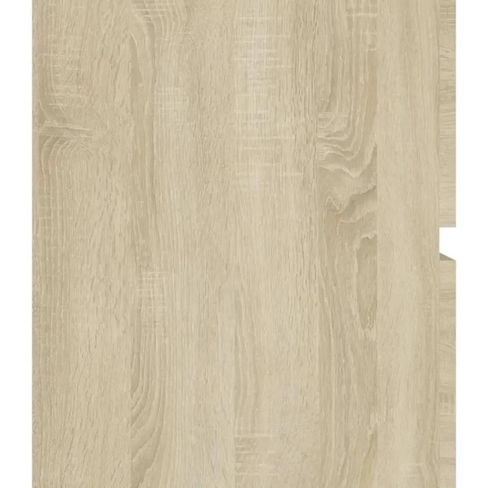 vidaXL - Wastafelkast - Bruin - Bewerkt hout - 90 x 38.5 x 45 cm Sale