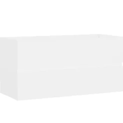 vidaXL - Wastafelkast - Wit - Bewerkt hout - 90 x 38.5 x 45 cm Sale