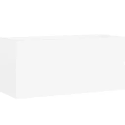 vidaXL - Wastafelkast - Wit - Bewerkt hout - 100 x 38.5 x 45 cm New