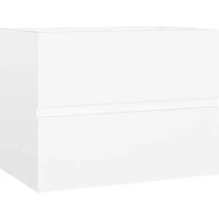 vidaXL - Wastafelkast - Wit - Bewerkt hout - 60 x 38.5 x 45 cm Sale