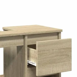 vidaXL - Wastafelonderkast met 1 deur 2 lades - Sonoma eiken - 65x33x60 cm Sale