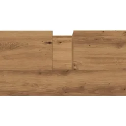 vidaXL - Wastafelonderkast - 1 deur 2 lades - Artisanaal eiken - 65x33x60 cm Sale