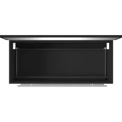 vidaXL - Wastafelonderkast met spiegel - 2 lades - Zwart - Bewerkt hout Outlet