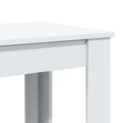 vidaXL - Wit Bartafel - Bewerkt hout - 102x50x103.5 cm Clearance