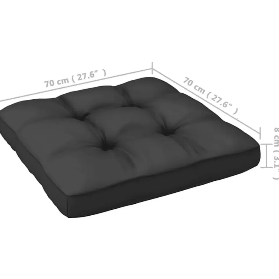 vidaXL - 2-zits Bank - Wit - Grenenhout New